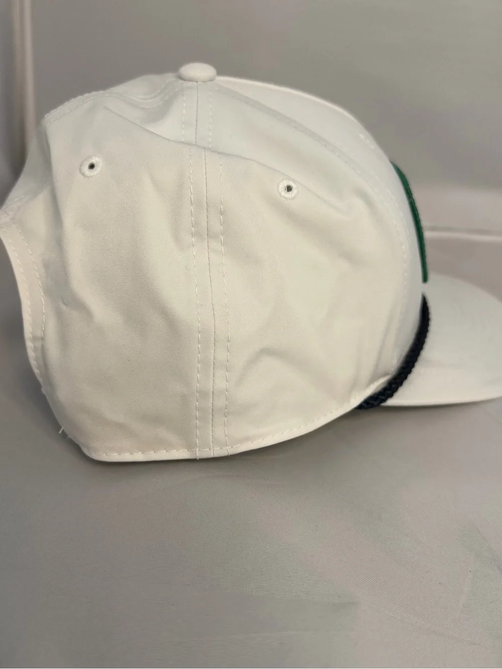 The Honors Course White Embroidered Patch Cap